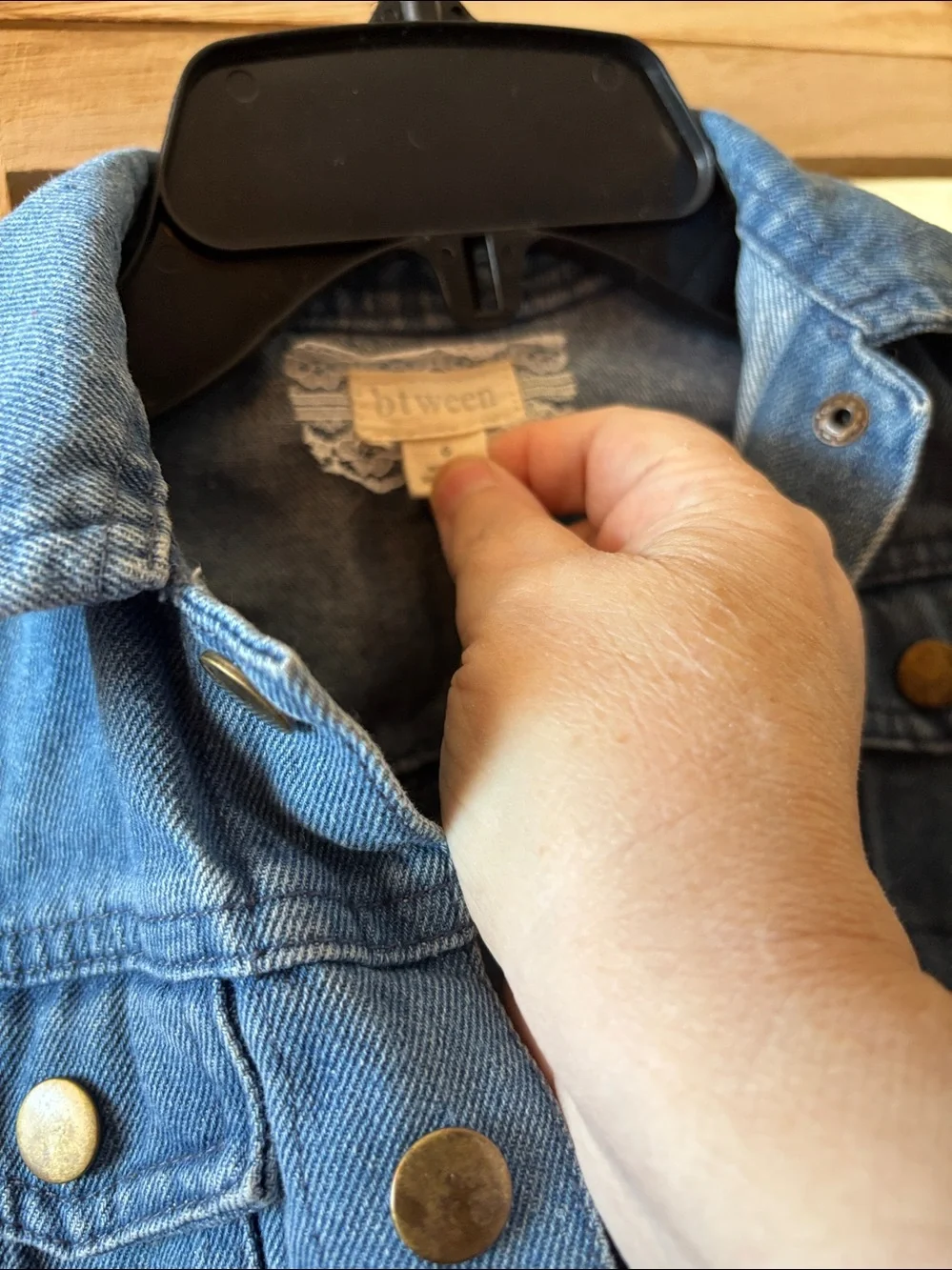 Btween Classic Kids Denim Jacket - Blue 6